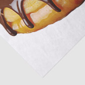 SlipperyJoe's dekadenter Donut, bedeckt mit dicker Seidenpapier (Detail)