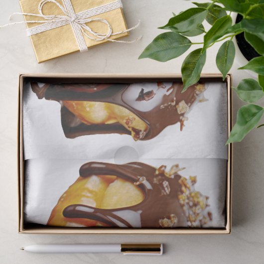 SlipperyJoe's dekadenter Donut, bedeckt mit dicker Seidenpapier (Geschenk)