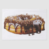 SlipperyJoe's dekadenter Donut, bedeckt mit dicker Seidenpapier (Vorderseite)