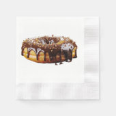 SlipperyJoe's dekadenter Donut, bedeckt mit dicker Serviette (Vorderseite)