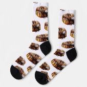 SlipperyJoe's dekadenter Donut, bedeckt mit dicker Socken (Linkes Detail)