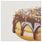 SlipperyJoe's dekadenter Donut, bedeckt mit dicker Stoff (Nahaufnahme)