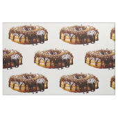 SlipperyJoe's dekadenter Donut, bedeckt mit dicker Stoff (Fat Quarter (45,7 x 55,9 cm))