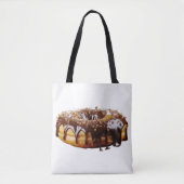 SlipperyJoe's dekadenter Donut, bedeckt mit dicker Tasche (Vorderseite)