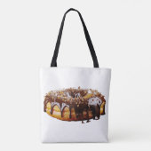 SlipperyJoe's dekadenter Donut, bedeckt mit dicker Tasche (Rückseite)