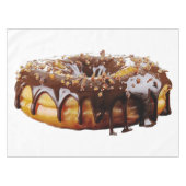 SlipperyJoe's dekadenter Donut, bedeckt mit dicker Tischdecke (Vorderseite (Horizontal))