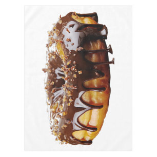 SlipperyJoe's dekadenter Donut, bedeckt mit dicker Tischdecke