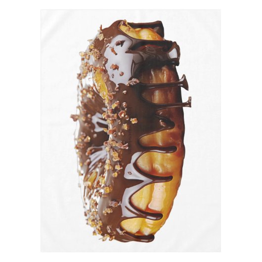 SlipperyJoe's dekadenter Donut, bedeckt mit dicker Tischdecke (Vorderseite)