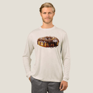 SlipperyJoe's dekadenter Donut, bedeckt mit dicker Tri-Blend Shirt