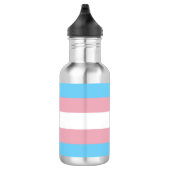 SlipperyJoe's Diversity-Markierung für Transgender Edelstahlflasche (Rechts)