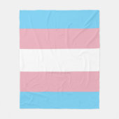 SlipperyJoe's Diversity-Markierung für Transgender Fleecedecke (Vorderseite)