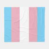 SlipperyJoe's Diversity-Markierung für Transgender Fleecedecke (Vorderseite (Horizontal))
