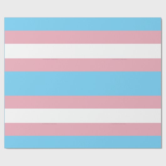 SlipperyJoe's Diversity-Markierung für Transgender Geschenkpapier (Flach)