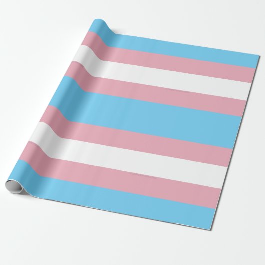 SlipperyJoe's Diversity-Markierung für Transgender Geschenkpapier (Ungerollt)