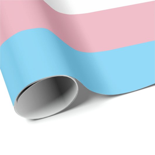 SlipperyJoe's Diversity-Markierung für Transgender Geschenkpapier (Rolleneckpunkt)