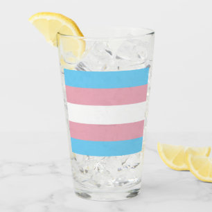 SlipperyJoe's Diversity-Markierung für Transgender Glas