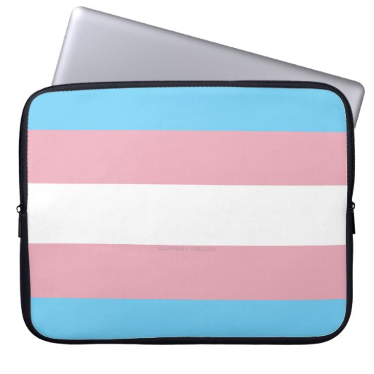 SlipperyJoe's Diversity-Markierung für Transgender Laptopschutzhülle (Vorderseite)