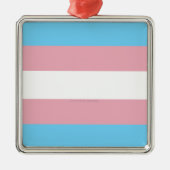 SlipperyJoe's Diversity-Markierung für Transgender Ornament Aus Metall (Vorne)