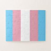 SlipperyJoe's Diversity-Markierung für Transgender Puzzle (Horizontal)