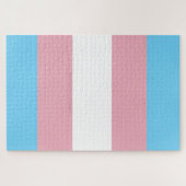 SlipperyJoe's Diversity-Markierung für Transgender Puzzle (Horizontal)