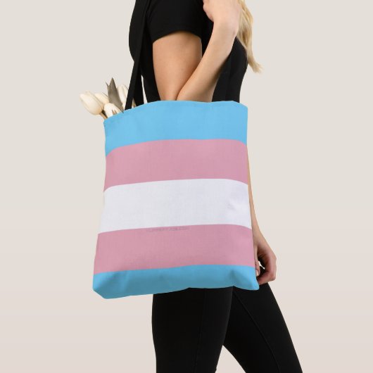 SlipperyJoe's Diversity-Markierung für Transgender Tasche (Von Nahem)