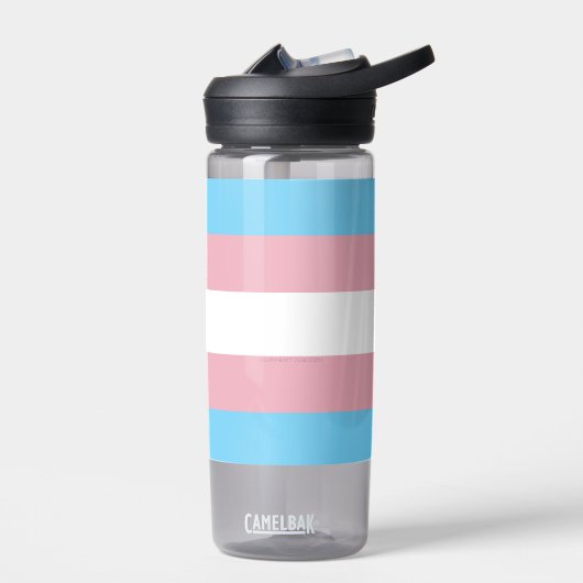 SlipperyJoe's Diversity-Markierung für Transgender Trinkflasche (Links)