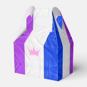 SlipperyJoe's Drag-Culture-Stolzflagge lila Geist Geschenkschachtel