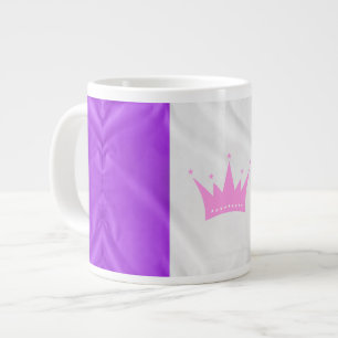 SlipperyJoe's Drag-Culture-Stolzflagge lila Geist Jumbo-Tasse