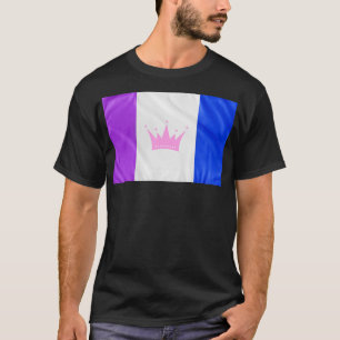 SlipperyJoe's Drag-Culture-Stolzflagge lila Geist T-Shirt