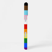 SlipperyJoe's Eleven Stripe Pride Flag verbindet P iPhone Hülle (Rechte Seite)