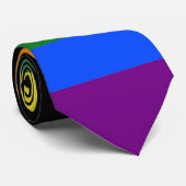 SlipperyJoe's Eleven Stripe Pride Flag verbindet P Krawatte (Gerollt)