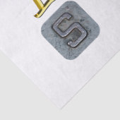 SlipperyJoe's embraces Diversity Cut-out Buchstabe Seidenpapier (Detail)