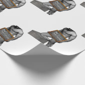 SlipperyJoe's Erntedank Mann mit sechs Päckchen ab Geschenkpapier (Ecke)