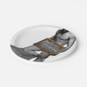 SlipperyJoe's Erntedank Mann mit sechs Päckchen ab Pappteller (Schrägansicht)