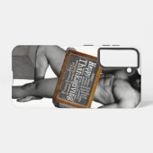 SlipperyJoe's Erntedank Mann mit sechs Päckchen ab Samsung Galaxy Hülle (Rückseite (Horizontal))