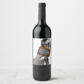 SlipperyJoe's Erntedank Mann mit sechs Päckchen ab Weinetikett (Vorderseite)