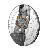 SlipperyJoe's Erntedank Tradition muskulöse männli Dartscheibe (Vorderseite rechts)