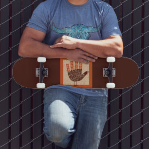 SlipperyJoe's Erntedankfest spielerischer Truthahn Skateboard