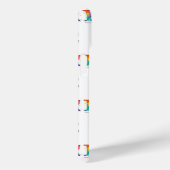 SlipperyJoe's farbenfrohe kreative Pride-themed Te Case-Mate iPhone Hülle (Rückseite / Rechts)