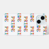 SlipperyJoe's farbenfrohe kreative Pride-themed Te Case-Mate iPhone Hülle (Rückseite (Horizontal))