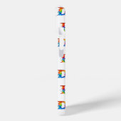 SlipperyJoe's farbenfrohe kreative Pride-themed Te Case-Mate iPhone Hülle (Rückseite / Links)