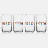 SlipperyJoe's farbenfrohe kreative Pride-themed Te Dosenglas (Vorderseite)