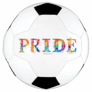 SlipperyJoe's farbenfrohe kreative Pride-themed Te Fußball