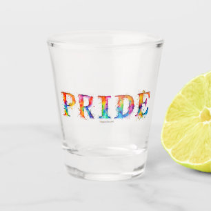 SlipperyJoe's farbenfrohe kreative Pride-themed Te Schnapsglas