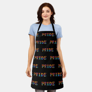 SlipperyJoe's farbenfrohe kreative Pride-themed Te Schürze