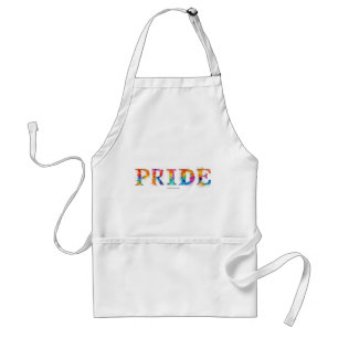 SlipperyJoe's farbenfrohe kreative Pride-themed Te Schürze