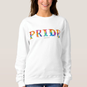 SlipperyJoe's farbenfrohe kreative Pride-themed Te Sweatshirt
