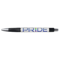 SlipperyJoe's farbenfroher Pride Wort fett metalli