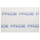SlipperyJoe's farbenfroher Pride Wort fett metalli Stoff (Fat Quarter (45,7 x 55,9 cm))