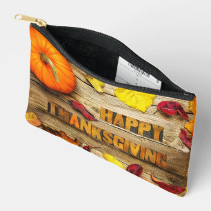 SlipperyJoe's festliche Happy Thanksgiving-Szene b Zubehörtasche